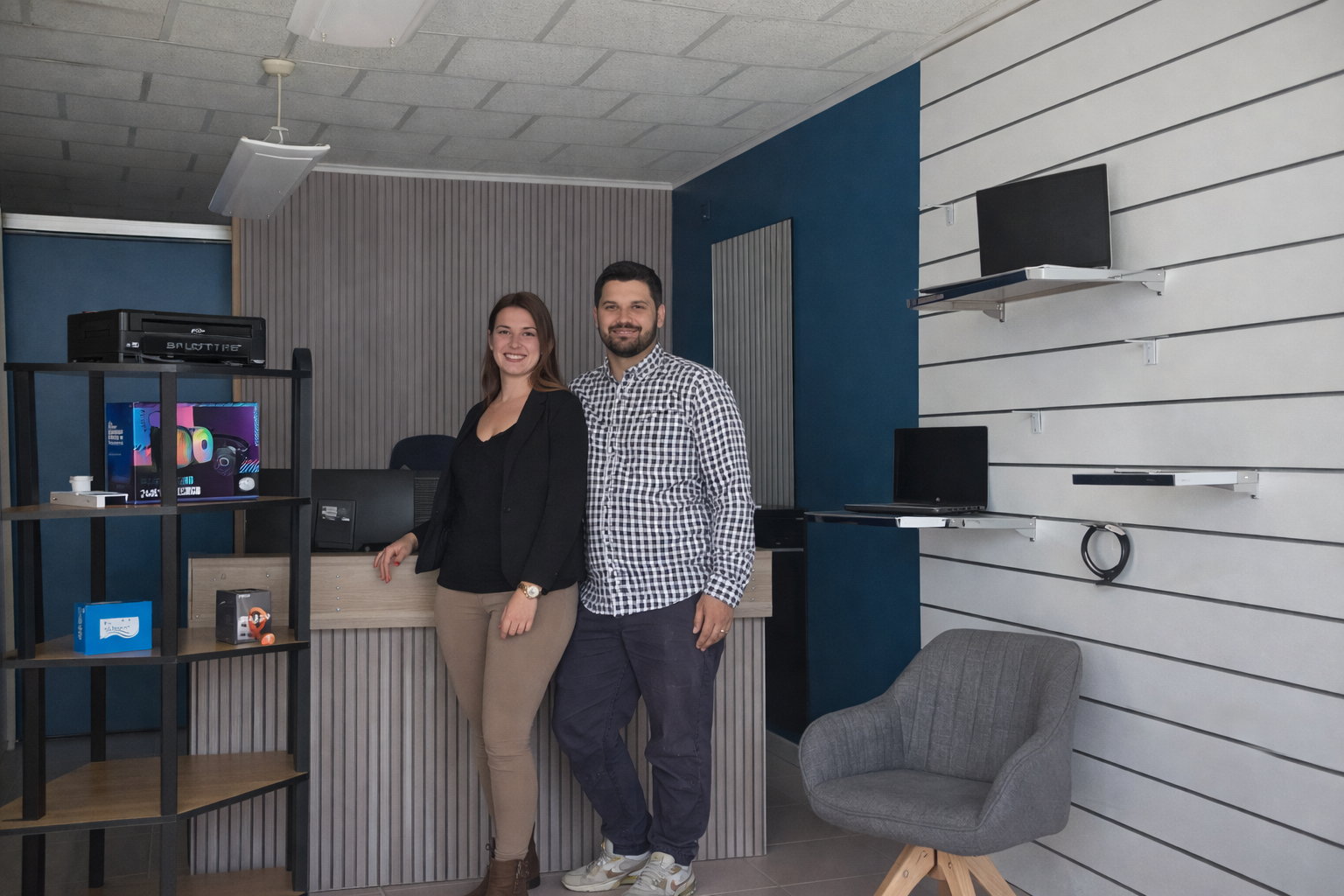 L’équipe Informatique Baribeau Maintenance (IBM17)